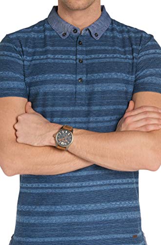 Hugo Boss Orange Reloj de pulsera analógico para Hombre, 1513240, Marrón/Negro