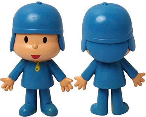 HYHSM Dibujos Animados Pocoyo Zinkia PVC Doll Figuras de acción Juguete para niños Regalo de cumpleaños 5 Piezas / Bolsa pequeña P Youyou Doll