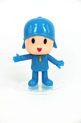HYHSM Dibujos Animados Pocoyo Zinkia PVC Doll Figuras de acción Juguete para niños Regalo de cumpleaños 5 Piezas / Bolsa pequeña P Youyou Doll