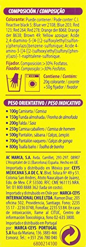 Iberia - Tinte Amarillo para ropa, 40°C