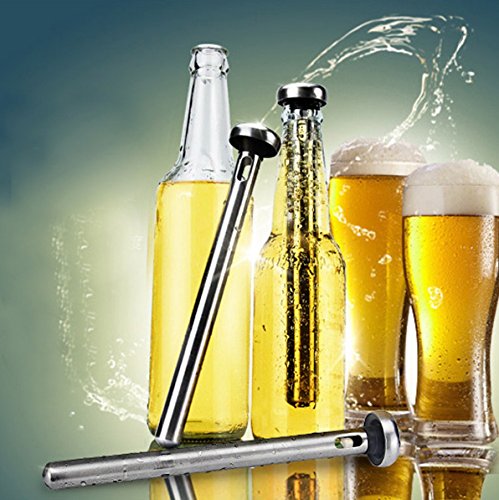Itian 2 unidades Enfriador de cerveza - Cerveza y Bebidas Coolers, fabricado en acero inoxidable de alta calidad