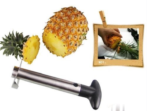 Itian Inoxidable Pelador de Piña de Aero para Trabajo Pesado Máquina de Cortar y De-Cortador