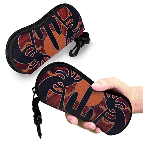 IUBBKI Estuche para gafas de sol, bandera de las Islas Vírgenes de los Estados Unidos, blanco, talla única