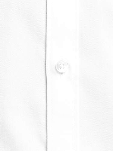 Jack & Jones Jjprparma Shirt L/s Noos Camisa, Weiß (White/Super Slim), S para Hombre