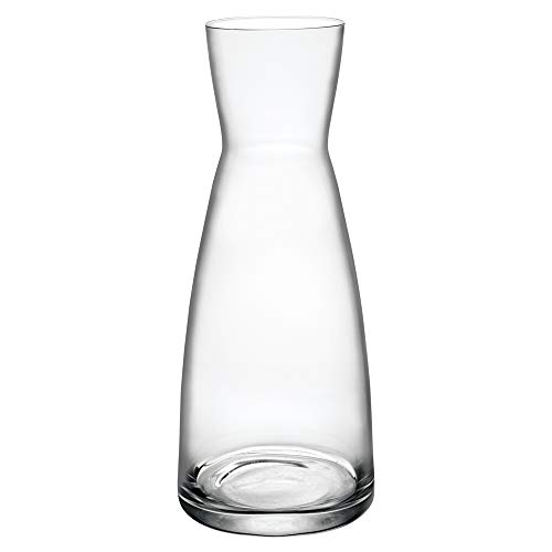 Jarra de la marca Bormioli Rocco, modelo Ypsilon de 1 l, cristal sin plomo tipo Star, decantador de mesa