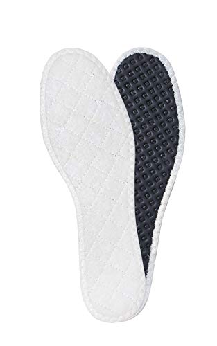 Kaps PLANTILLAS DE INVIERNO DE LANA Con Capa Aislante de Aluminio y Carbón Activado para Botas, Zapatos, Plantillas de Repuesto para Hombre y Mujer, Plantillas Interiores para Invierno (M9-43)