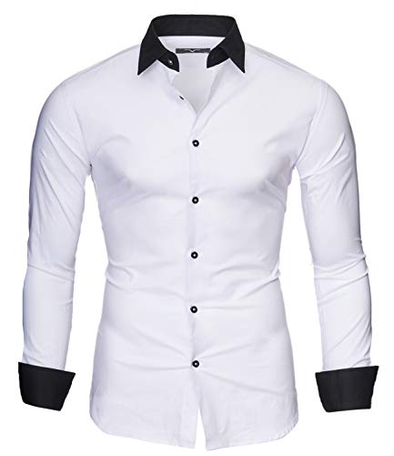 Kayhan Hombre Camisa Mailand, White (L)