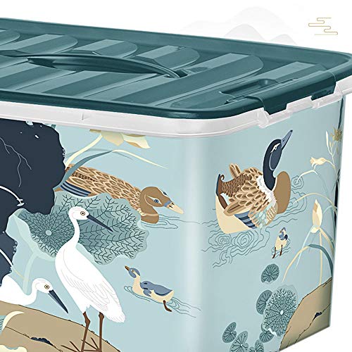 Kcakek Caja de almacenamiento portátil caja de plástico de la vendimia Organizar las cajas del bocado portátil clavo de la joyería de contenedores de viaje Joyero bandejas de almacenamiento Caja cosmé