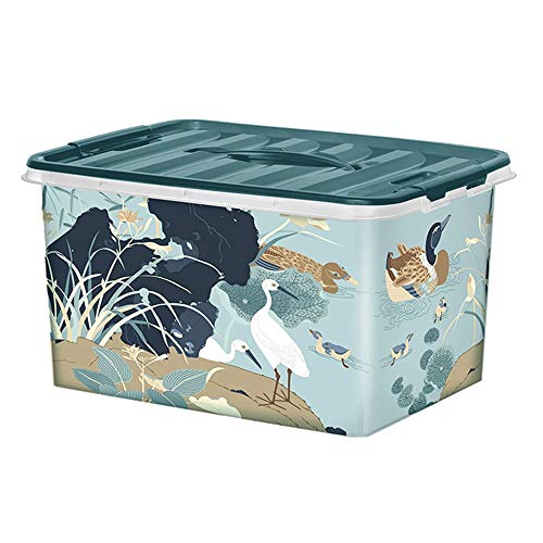 Kcakek Caja de almacenamiento portátil caja de plástico de la vendimia Organizar las cajas del bocado portátil clavo de la joyería de contenedores de viaje Joyero bandejas de almacenamiento Caja cosmé