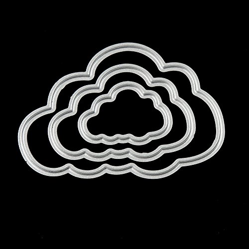 KIMODO Letter Cutting Dies and Egg Bunny Rabbit Metal Stencil Template for DIY Scrapbook Album Paper Card Craft Decoration