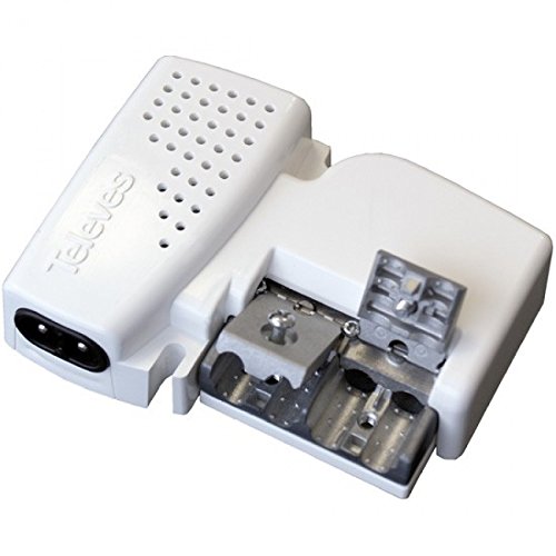 KIT AMPLIFICADOR DE MASTIL 30DB + MEZCLA SAT +FUENTE DE ALIMENTACION TELEVES 5616 + 5796