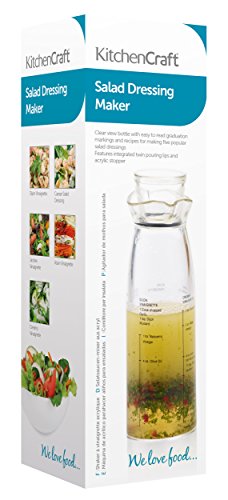 Kitchen Craft - Aceitera especial con medidas para aliños