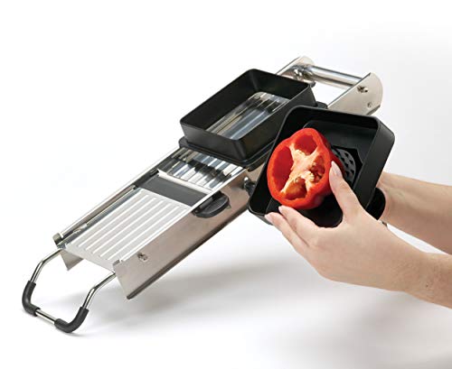 Kitchen Craft KCMCMANDO Master Class La Finesse - Mandolina de Acero Inoxidable (7 Piezas)