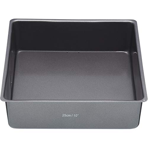 Kitchen Craft Master Class - Molde cuadrado (superficie antiadherente, 25 cm)
