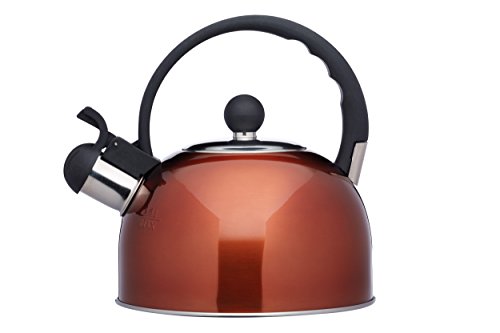 Kitchencraft Hervidor de Agua con Silbato, Acero, 68x7.45x1.23 cm