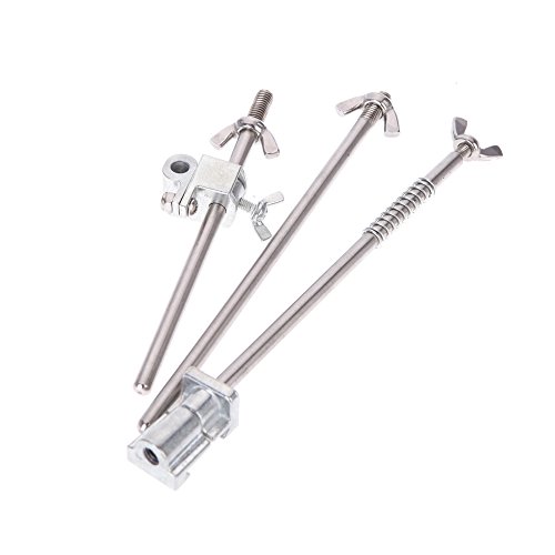 KKmoon Kit de Afilador de Cuchillos de Angulo Fijo Mejorado Piedras de Afilar de Full Metal Stainless Steel Professional
