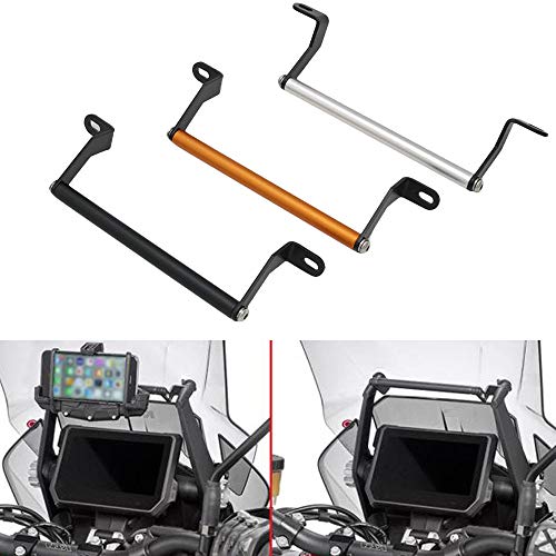 KKmoon Soporte Móvil Moto, Soporte GPS Moto, soporte navegador moto para 1290 Super Adventure S R 2017-2019