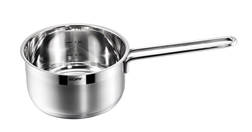 Kopf 124641 Cazo Josie, Ø 16 cm, Altura 8,5 cm, 1,5 litros, Acero Inoxidable