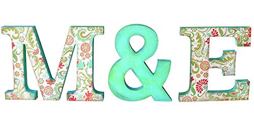 LA LLUNA ALWAYS CREATING Letras de Madera. Letras Grandes de Madera DM de 20cm de Alto para decoración y Manualidades. Disponible el Alfabeto Completo (D)