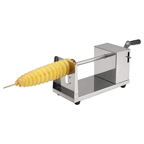 La Patata Del Tornado, Manual De Acero Inoxidable Máquina De Cortar La Patata Espiral Torre Máquina Del Cortador De La Patata Zanahoria Pepino