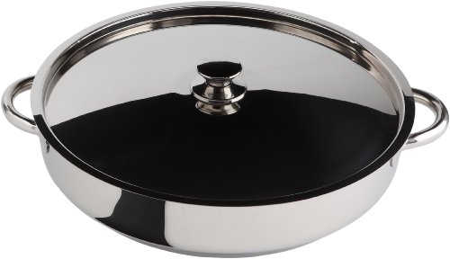 Lacor - 40640 - Tartera Con Tapa Vitrocor 40cm Inox