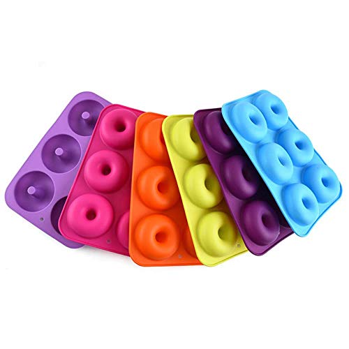 LAI Grado alimenticio 16.5 * 11.5 * 5 cm Forma Cuadrada Molde para Cubitos de Hielo Fruta Máquina para Hacer Cubitos de Hielo 6 Enrejado Bandeja de Hielo Bar Accesorios de Cocina, Negro