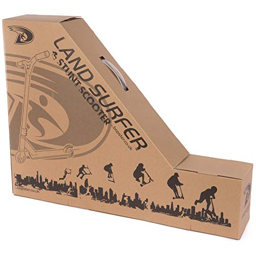 Land Surfer- Patinete de trucos y saltos, Verde Camuflaje
