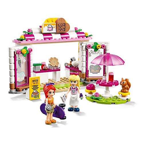 LEGO Friends Friends Parque de Heartlake City Set de Juego con Cafetería Heladería y Mini Muñeca de Stephanie, multicolor (Lego ES 41426)