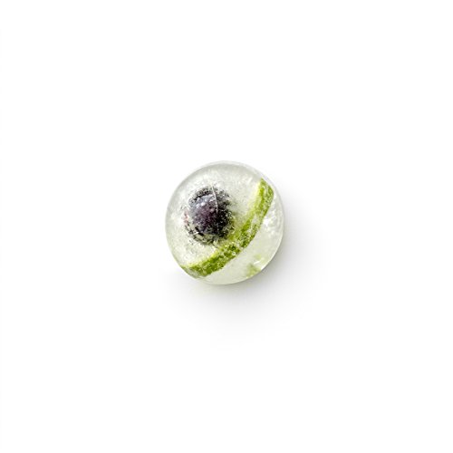 Lékué Cubitera de Caucho, Natural, Azul, 18 cavidades,Redonda