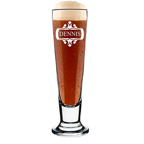 Leonardo Pils – Vaso de cerveza (0,3 l, con GRATIS GRABADO)