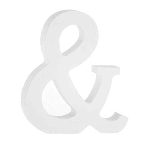 Letra de madera decorativa, ideal para bodas, fiestas, cumpleaños o decoración del hogar