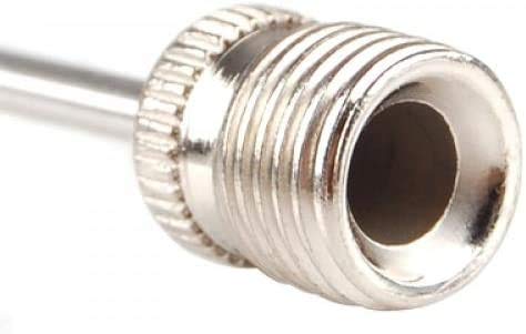 Lionstrike Agujas de Acero Inoxidable para inflar balones, Pelotas Deportivas, balones de fútbol, Baloncesto, fútbol, Rugby, Netball, Voleibol, Balonmano y Waterpolo Pack de 2