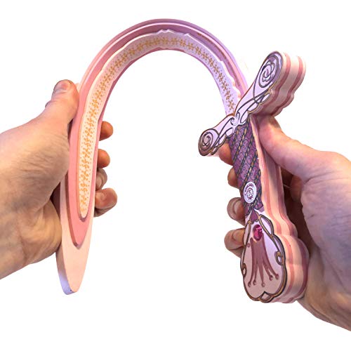 Liontouch 25100LT Espada de Juguete de Espuma Reina Rosa para niños | Forma Parte de la línea de Disfraces para niños