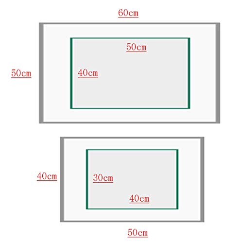 LITING Caja de distribución hidráulica Pintura Decorativa Flip Pintura Pinturas tridimensionales Cubierta de medidor eléctrico Cuadro de Pintura (Color : Black, Size : (60 * 50cm 50 * 40cm))