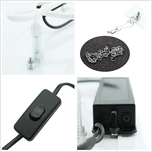 Luz de pared con señal de neón personalizada, lámpara de tubo de cristal, decoración de dormitorio, bar de cerveza, bar, sala de estar, ventana, garaje, decoración de pared de boda, fiesta