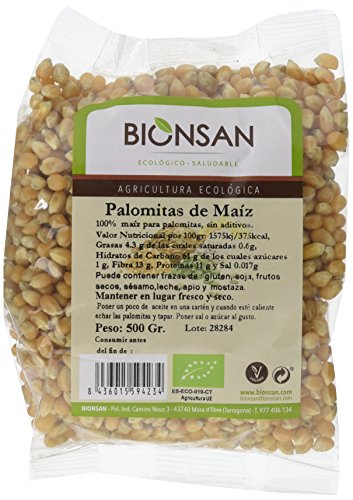MAIZ PARA PALOMITAS (4 PAQUETES DE 500gr)