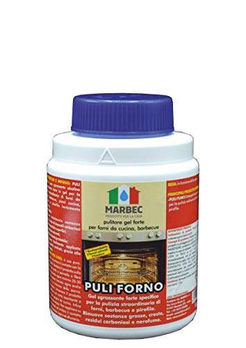 Marbec - PULI FORNO 1KG | Gel limpiador fuerte para hornos de cocina y barbacoas.