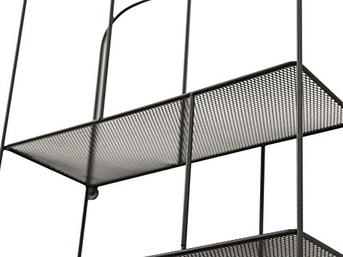 Marca Amazon - Movian Kyyvesi - Estantería para colgar, 41 x 15 x 60 cm, negro
