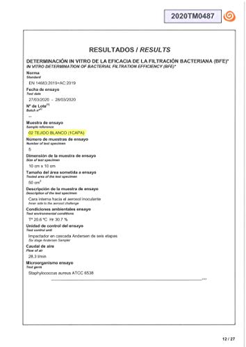Mascarilla Reutilizable para adultos Eficacia de filtración bacteriana: > 98% Estuche portamascarilla Gratis (Negro)