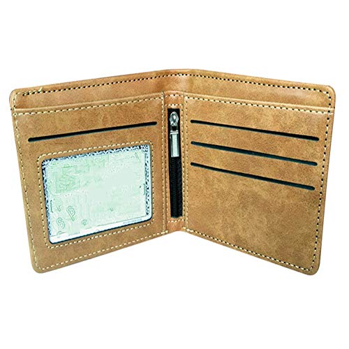 MAZF Unisex Anime Cuero Billetera Hombre Portatarjetas Wallet Sword Art Online PU Pantalones Cortos Casuales