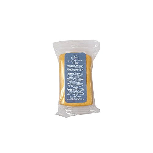 Metallic Gold Sugarpaste 100g