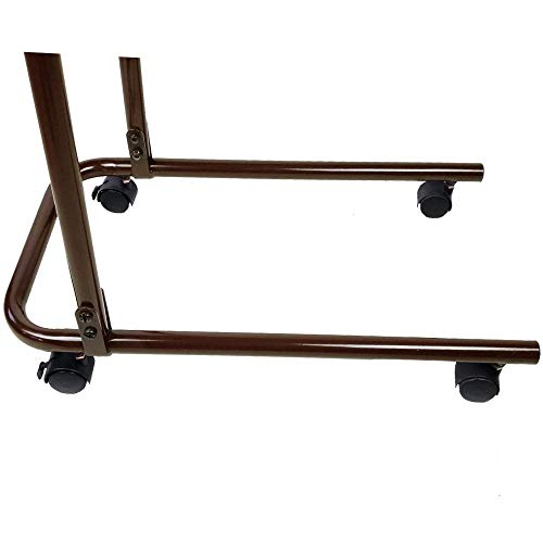 Mobiclinic, Sierra, Mesa auxiliar cama o sofá para adultos y discapacitados, con ruedas, ligera, Portátil, regulable en altura, reclinable, con ruedas