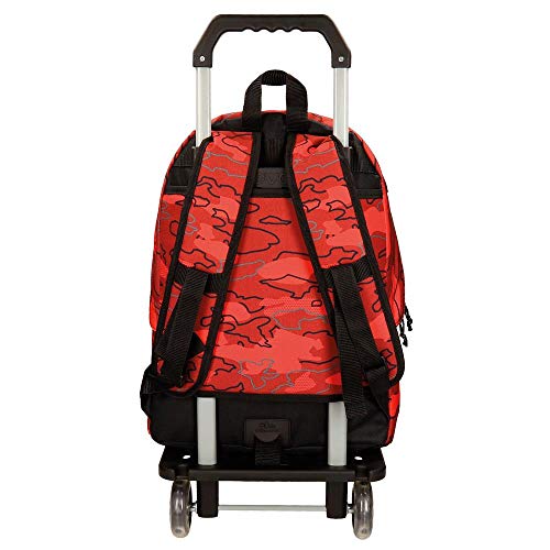 Mochila con carro Movom Camu Roja