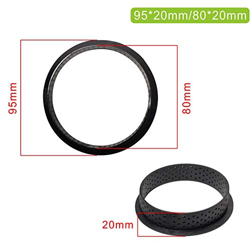 Molde de pastel Mousse Circle Silicona Herramienta de decoración de forma redonda Cortador perforado Anillo para hornear Cocina Tarta Postre francés Antiadherente DIY
