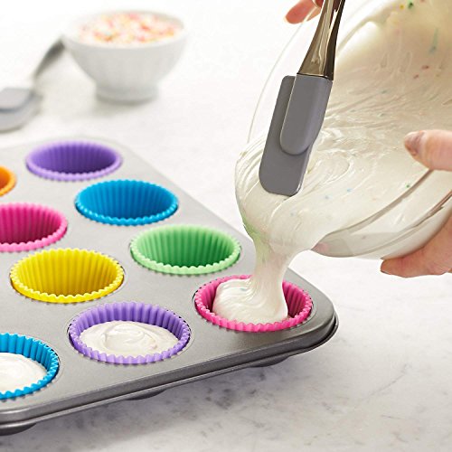 Molde Magdalenas - WENTS 400 Piezas Moldes de Horneado papel Muffin Cupcake Moldes para Tartas y Bizcochos, Moldes para Hornear Magdalenas