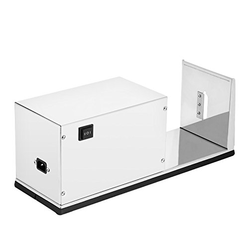Moracle Cortadores para Patatas y Vegetales Cortador de Patata en Espiral Eléctrico Cortador Patata Cortadora de Patatas 10W Cortador de Patata Automático 90runs / min Giratorias de Acero Inoxidable