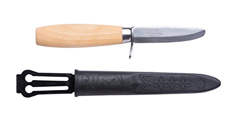 Morakniv Kindermesser Rookie Cuchillo de cinturón para niños, Unisex Adulto, Multicolor, Talla única
