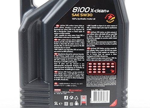 MOTUL Lubricante para Motor 11113941, 8100 X-Clean + 5W30, 5L
