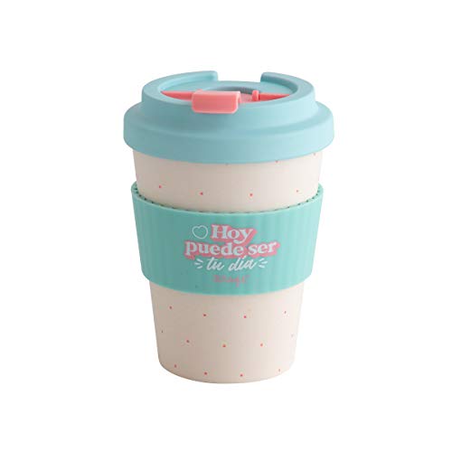 Mr. Wonderful WOA10645ES Taza Take Away, Bambú