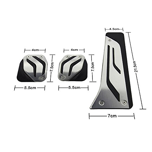 MT Pedal tapas para 1 2 3 4 5 7 Serie X1 X3 X4 X5 X6 Z4 embrague Pedal de freno GAS Pedal Pedals